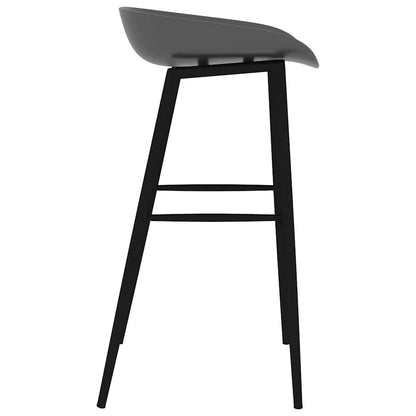 Set da Bar 7 pz Bianco e Grigio | homemem39