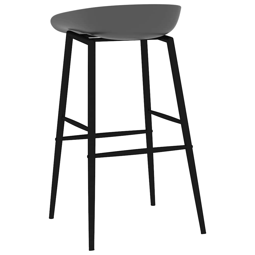 Set da Bar 7 pz Bianco e Grigio | homemem39