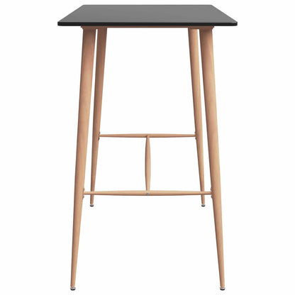 Set da Bar 7 pz Nero e Grigio | homemem39