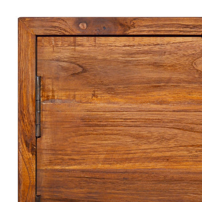 Mobile TV a Parete 180x30x30 cm in Legno Massello di Teak - homemem39