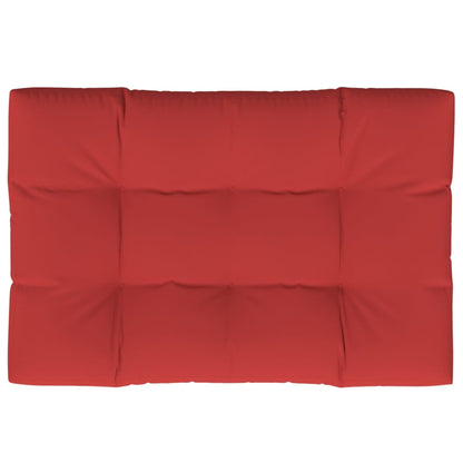 Cuscino per Pallet Rosso 120x80x12 cm in Tessuto - homemem39