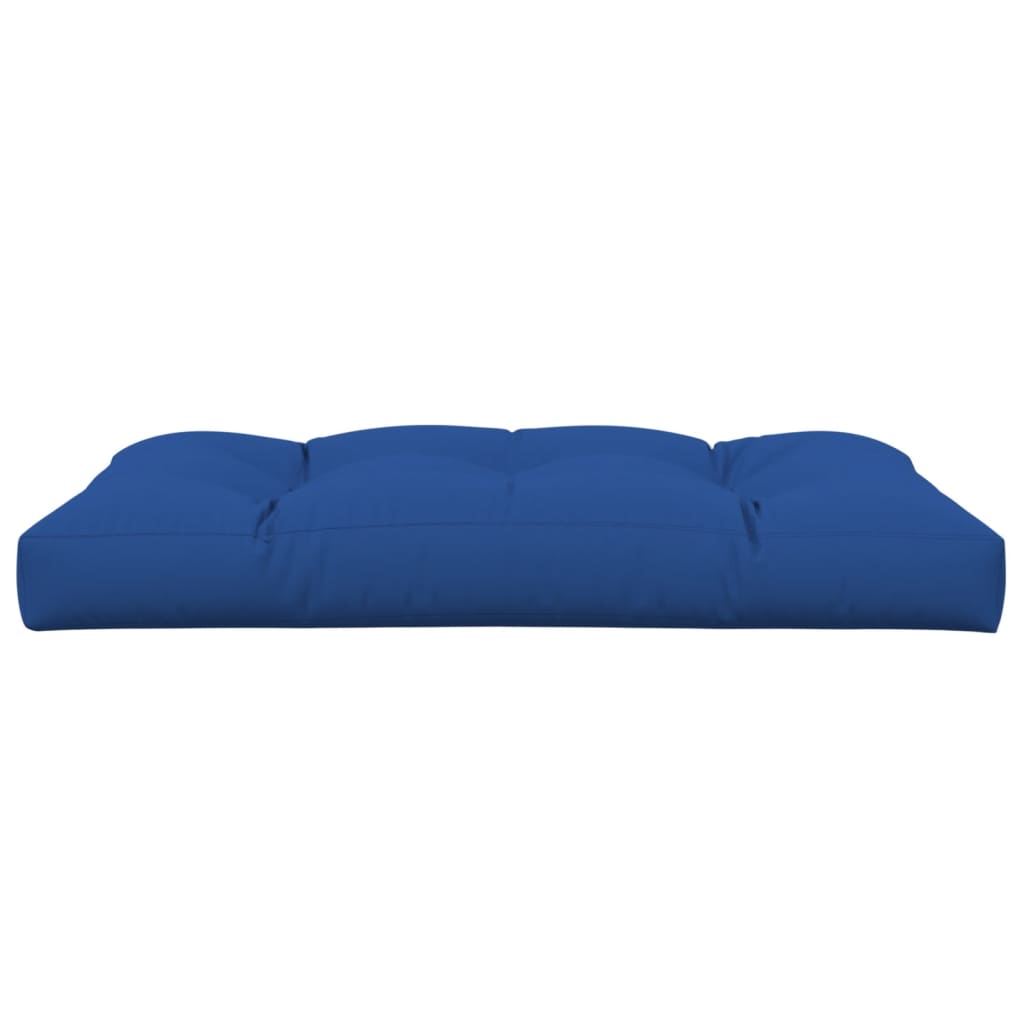 Cuscino per Pallet Blu Reale 120x80x12 cm in Tessuto | homemem39