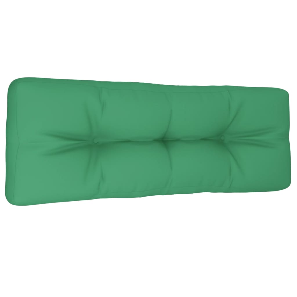 Cuscino per Pallet Verde 120x40x12 cm in Tessuto | homemem39