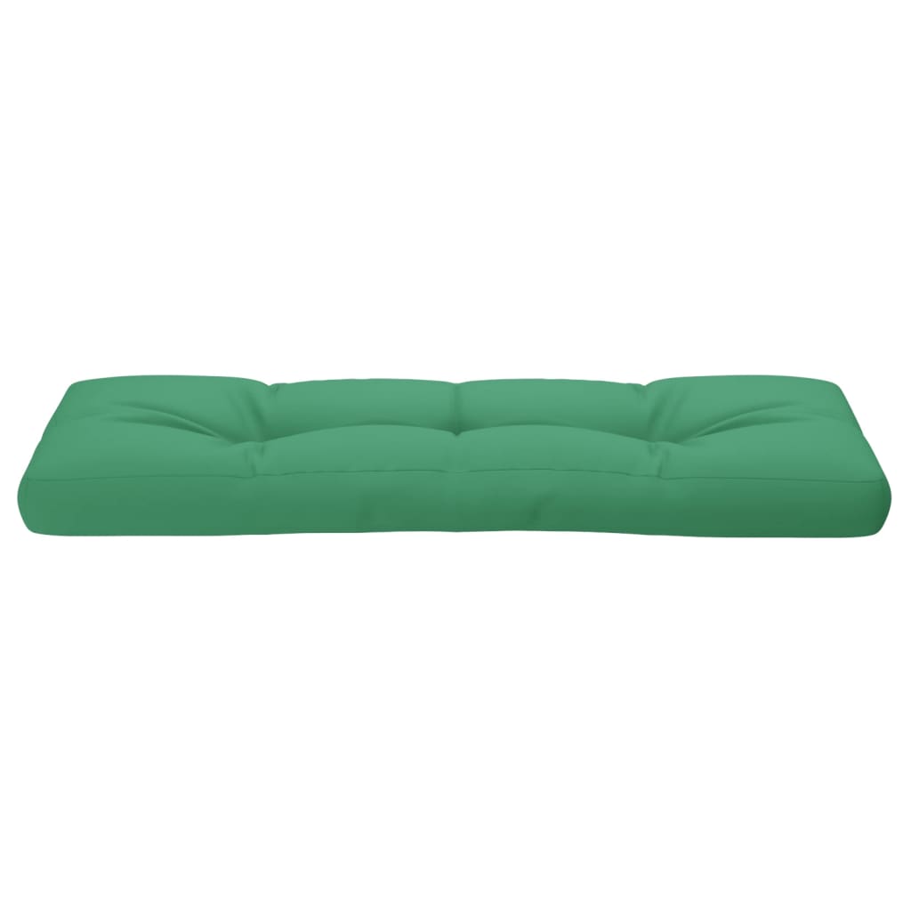 Cuscino per Pallet Verde 120x40x12 cm in Tessuto | homemem39