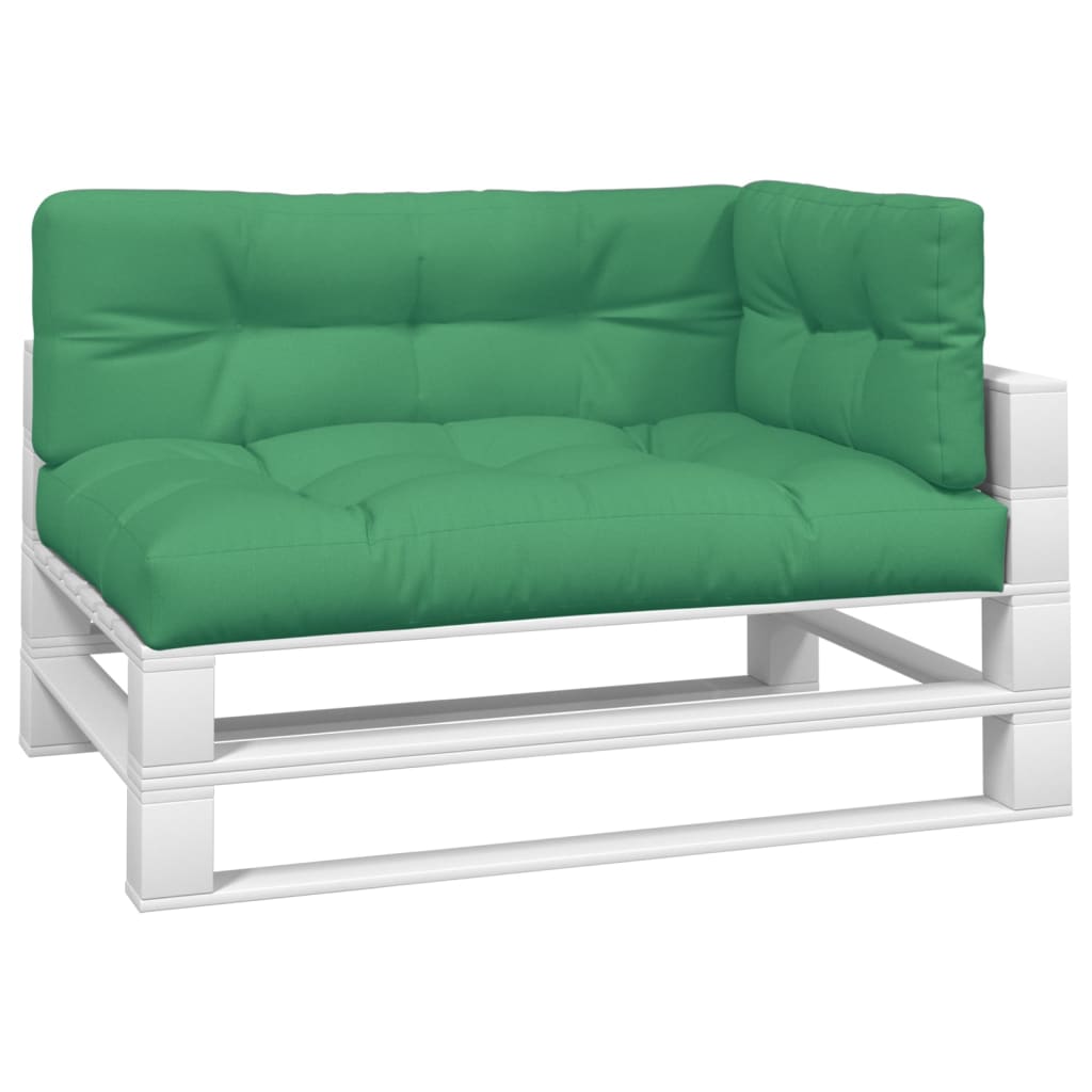 Cuscini per Pallet 3 pz Verdi in Tessuto | homemem39