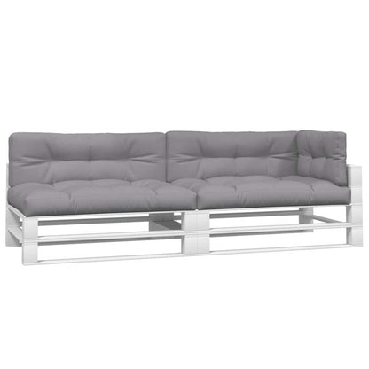 Cuscini per Pallet 5 pz Grigi in Tessuto | homemem39