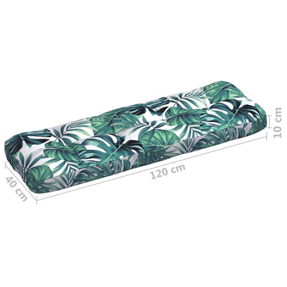 Cuscini per Divano Pallet 7 pz Motivo a Foglie | homemem39