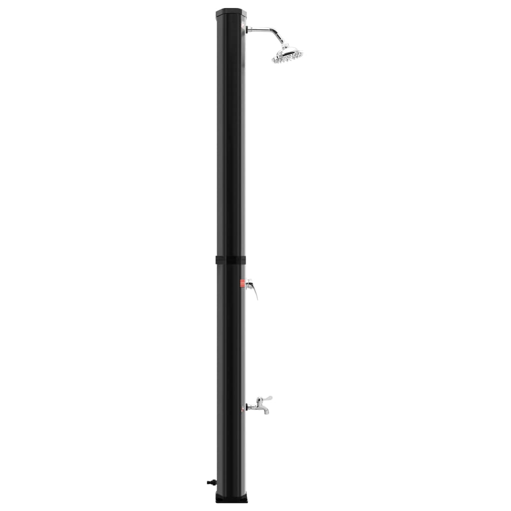 Outdoor Doccia Solare da Esterno con Soffione e Rubinetto 35 L - homemem39