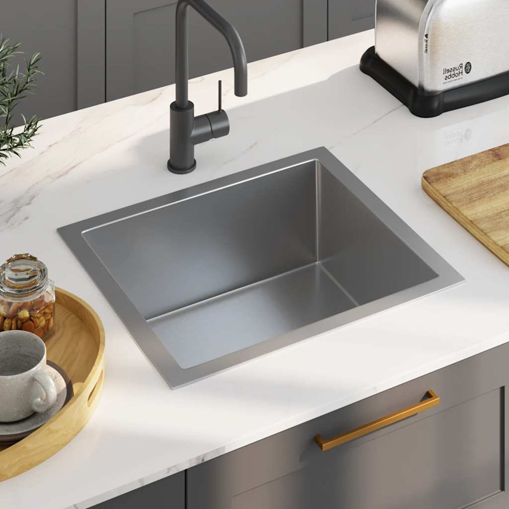 Handmade Stainless Steel Kitchen Sink