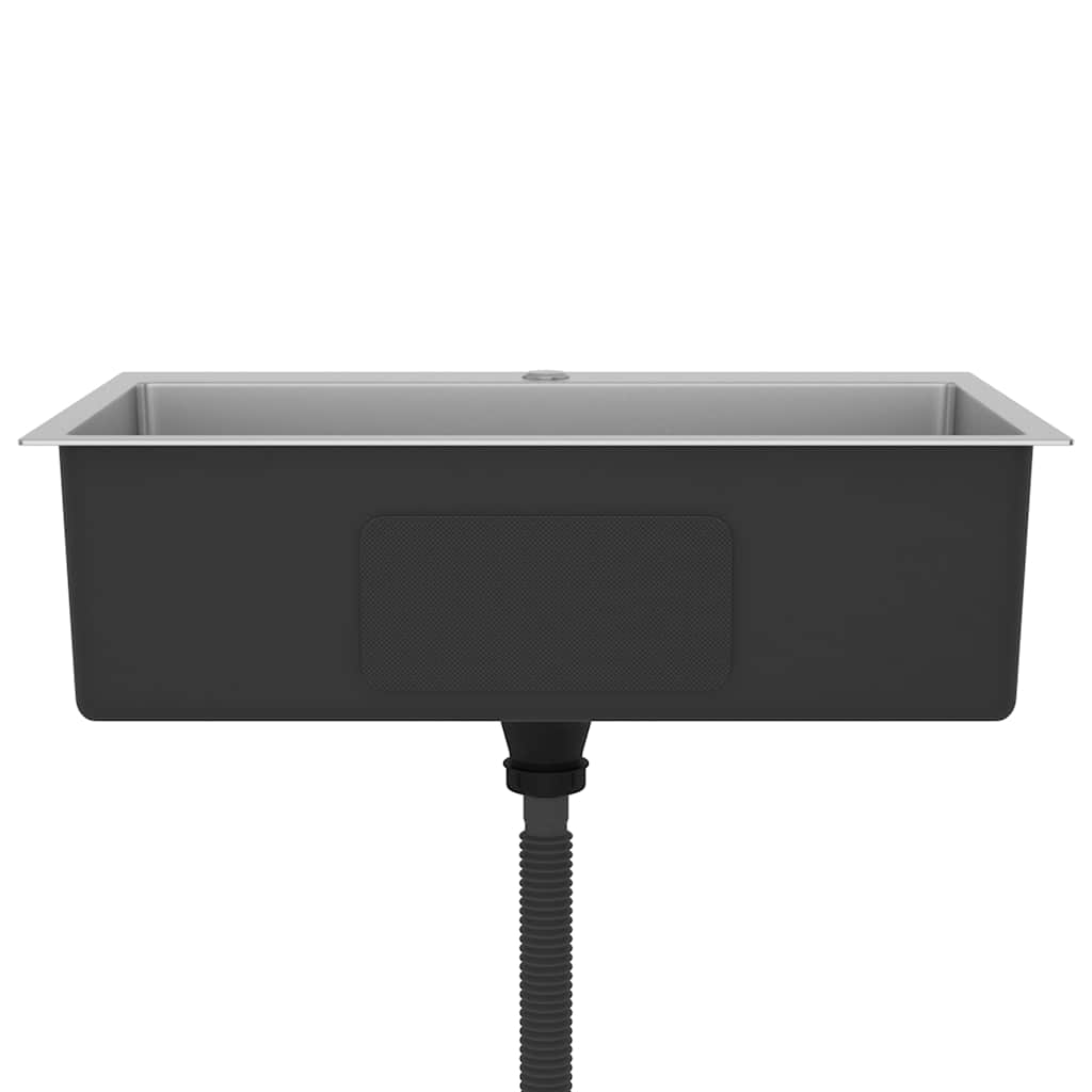 Lavello da Cucina Lavorato a Mano in Acciaio Inox - homemem39