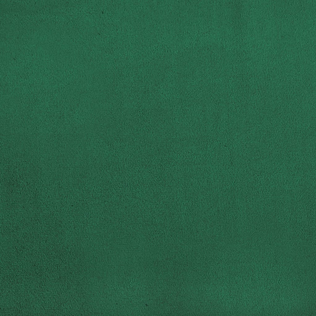 Sedie da Pranzo 4 pz Verde Scuro in Velluto | homemem39