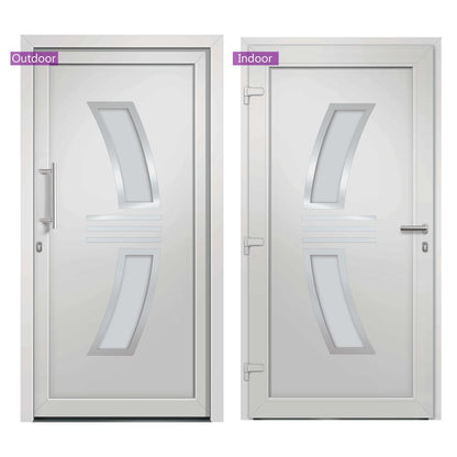 Porta di Ingresso Bianca 98x200 cm - homemem39