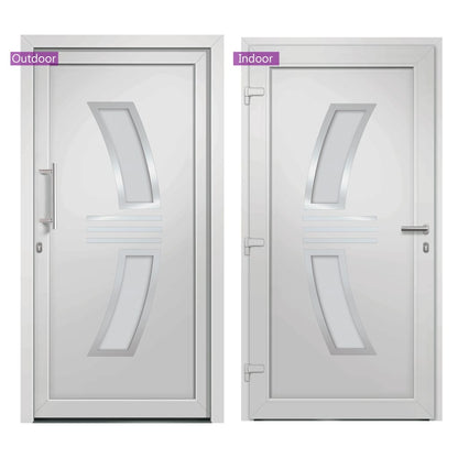 Porta di Ingresso Bianca 98x208 cm | homemem39