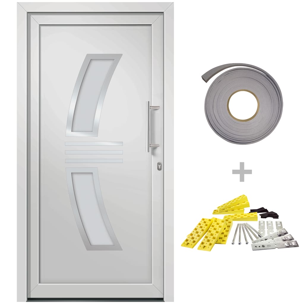 Porta di Ingresso Bianca 88x200 cm | homemem39