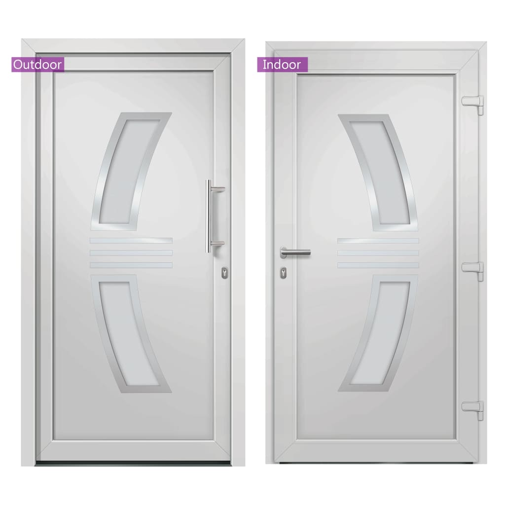 Porta di Ingresso Bianca 88x200 cm | homemem39