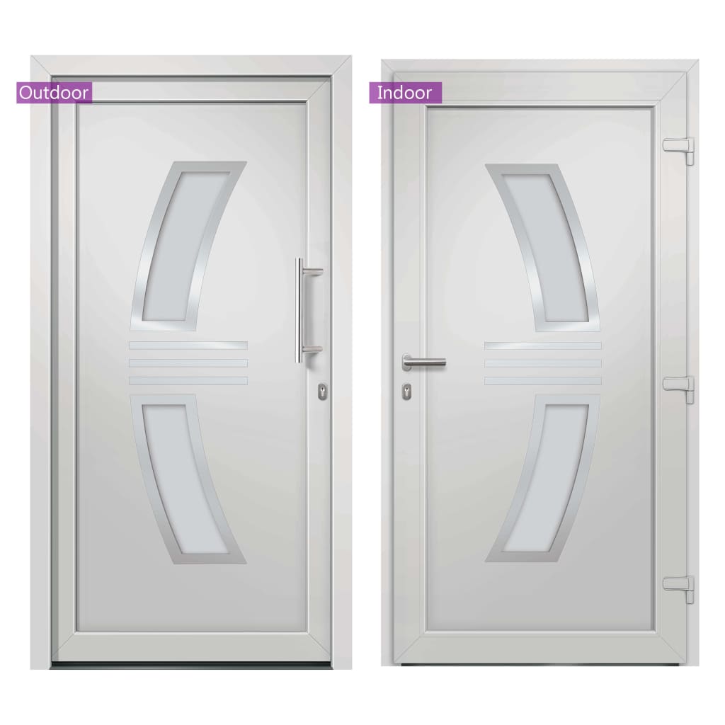 Porta di Ingresso Bianca 98x200 cm | homemem39