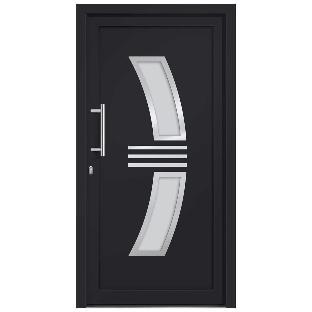 Porta di Ingresso Antracite 108x200 cm | homemem39
