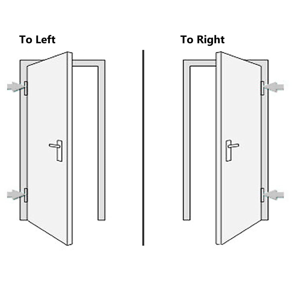 Porta di Ingresso Antracite 98x208 cm | homemem39