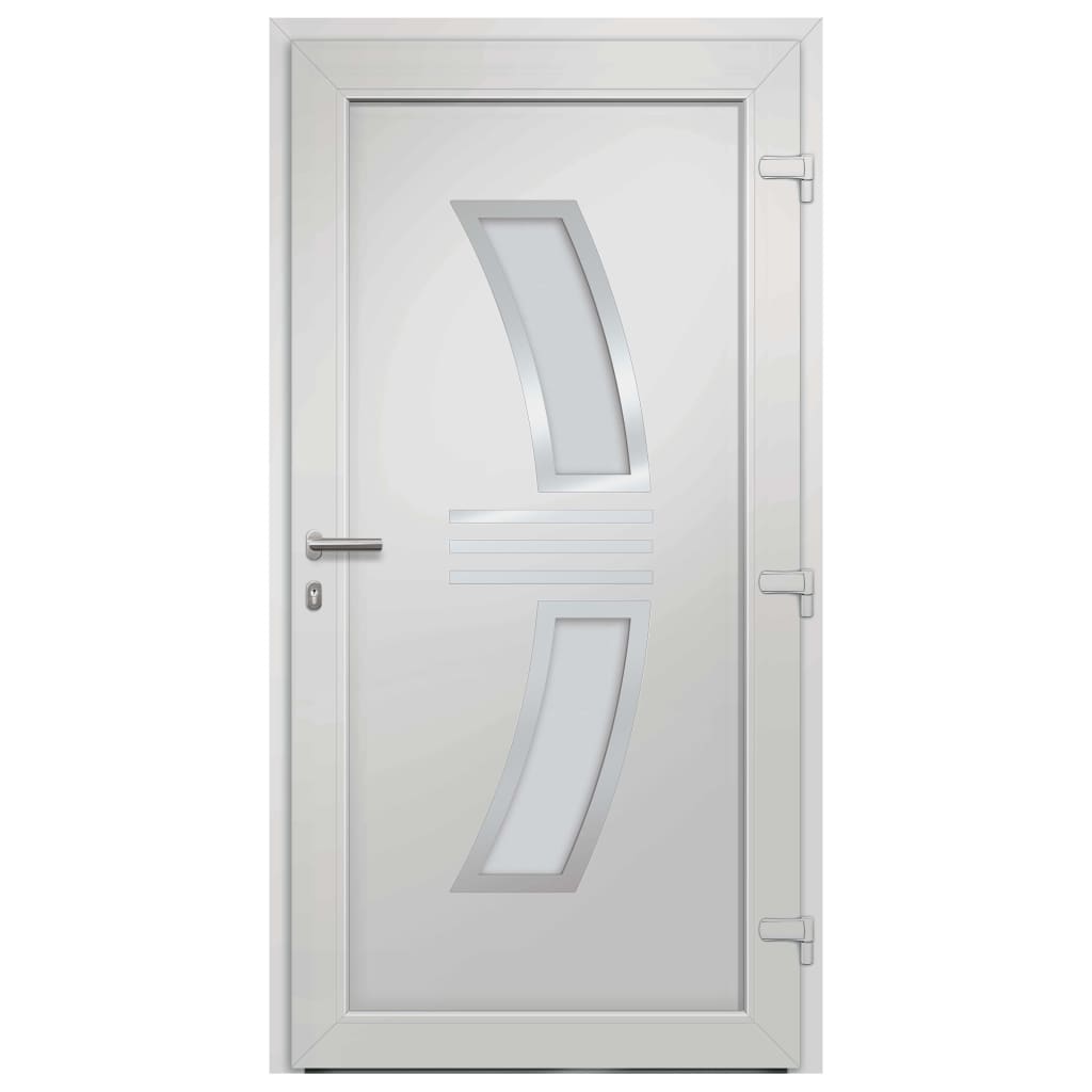 Porta di Ingresso Antracite 108x208 cm - homemem39