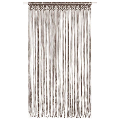 Tenda Macramè Grigio Talpa 140x240 cm in Cotone | homemem39