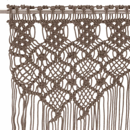 Tenda Macramè Grigio Talpa 140x240 cm in Cotone | homemem39
