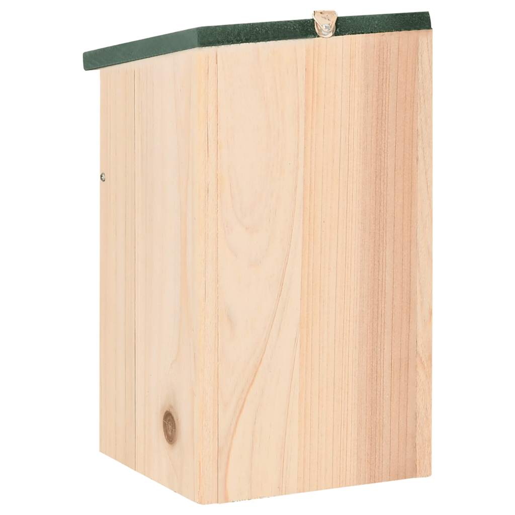 Casette per Uccelli 10 pz in Legno Massello di Abete 12x12x22cm | homemem39