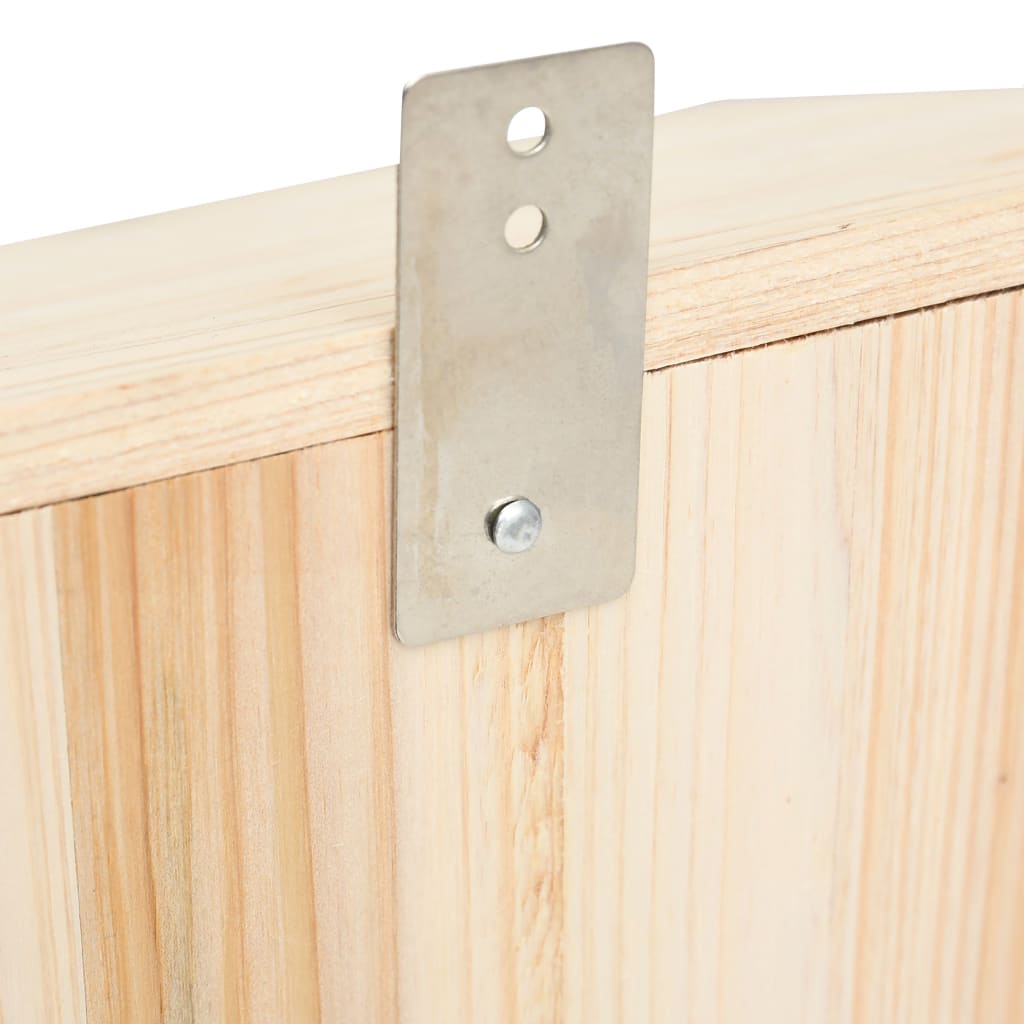 Casetta per Pipistrelli in Legno Massello di Abete 30x20x38 cm | homemem39