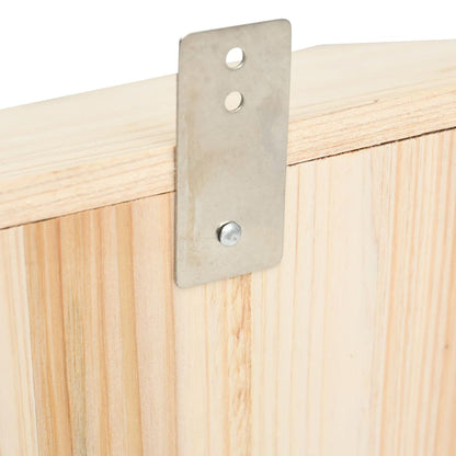 Casetta per Pipistrelli in Legno Massello di Abete 30x20x38 cm | homemem39
