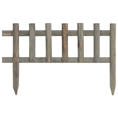 Bordature per Prato 10 pz in Legno di Abete 4,4 m | homemem39