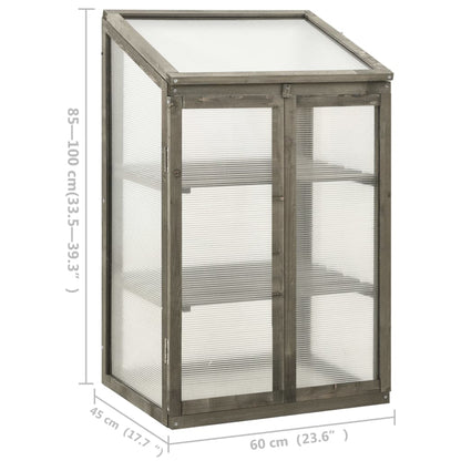 Serra 60x45x100 cm in Legno di Abete - homemem39