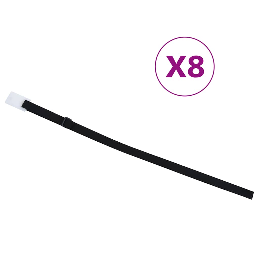 Cinghie di Fissaggio Universali per Coperture Piscina 8 pz 1,8m | homemem39