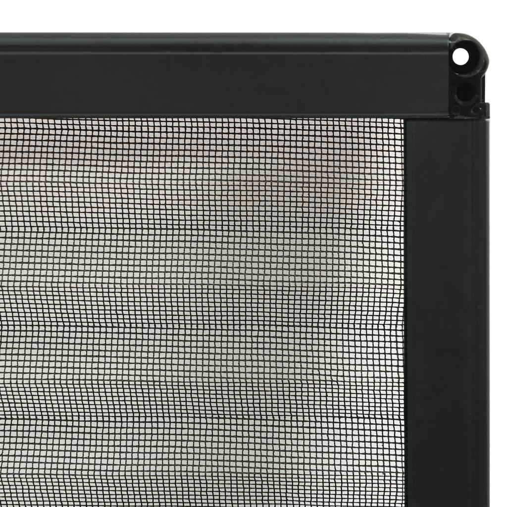 Zanzariera Plissettata per Finestre in Alluminio 120x120 cm | homemem39