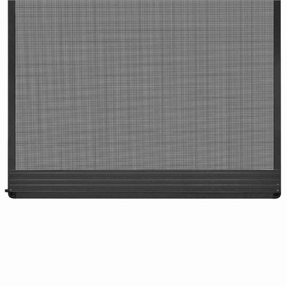 Schermo Insetti a Battente Antracite e Nero 100 x 215 cm | homemem39