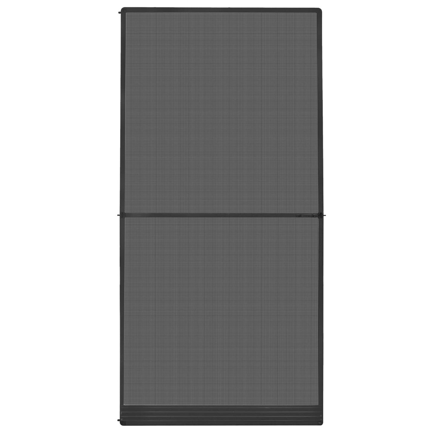 Schermo Insetti a Battente Antracite e Nero 120 x 240 cm | homemem39
