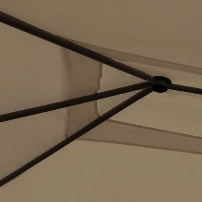 Gazebo 3x4x2,6 m Grigio Talpa 160 g/m² | homemem39