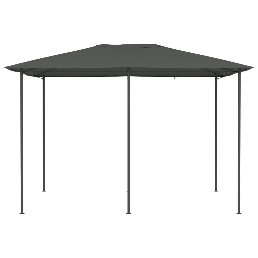 Gazebo 3x4x2,6 m Antracite 160 g/m² | homemem39