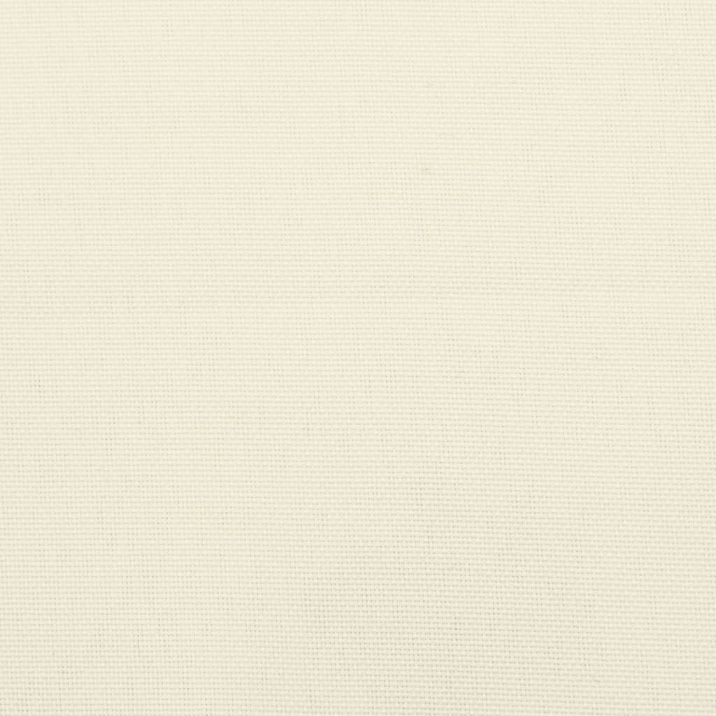 Cuscini per Sedia 4pz Bianco Crema 40x40x7 cm in Tessuto Oxford - homemem39