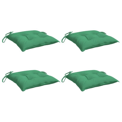 Cuscini per Sedia 4 pz Verdi 50x50x7 cm Tessuto Oxford | homemem39