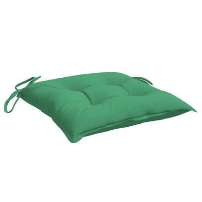 Cuscini per Sedia 4 pz Verdi 50x50x7 cm Tessuto Oxford | homemem39