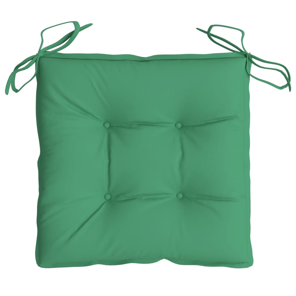 Cuscini per Sedia 4 pz Verdi 50x50x7 cm Tessuto Oxford | homemem39