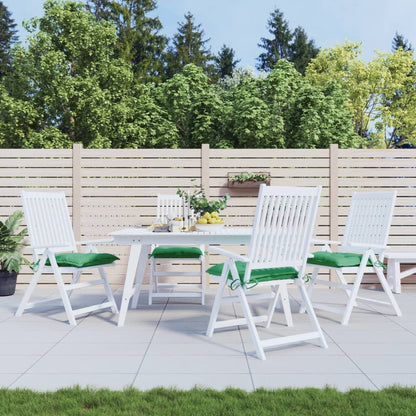 Cuscini per Sedia 4 pz Verdi 50x50x7 cm Tessuto Oxford | homemem39
