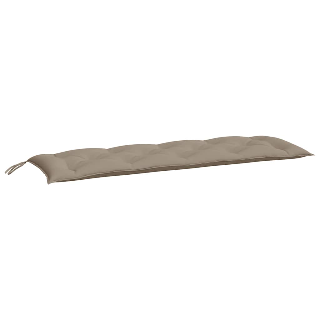 Cuscino per Panca Tortora 150x50x3 cm in Tessuto Oxford | homemem39