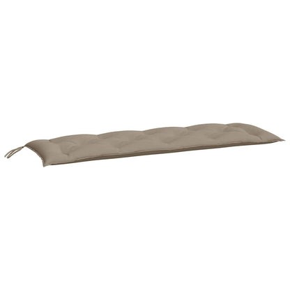 Cuscino per Panca Tortora 150x50x3 cm in Tessuto Oxford | homemem39