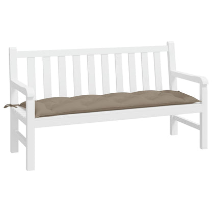 Cuscino per Panca Tortora 150x50x3 cm in Tessuto Oxford | homemem39
