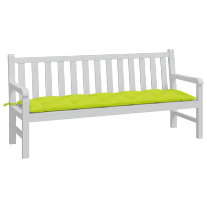 Cuscino per Panca Verde Brillante 180x50x7 cm in Tessuto Oxford - homemem39
