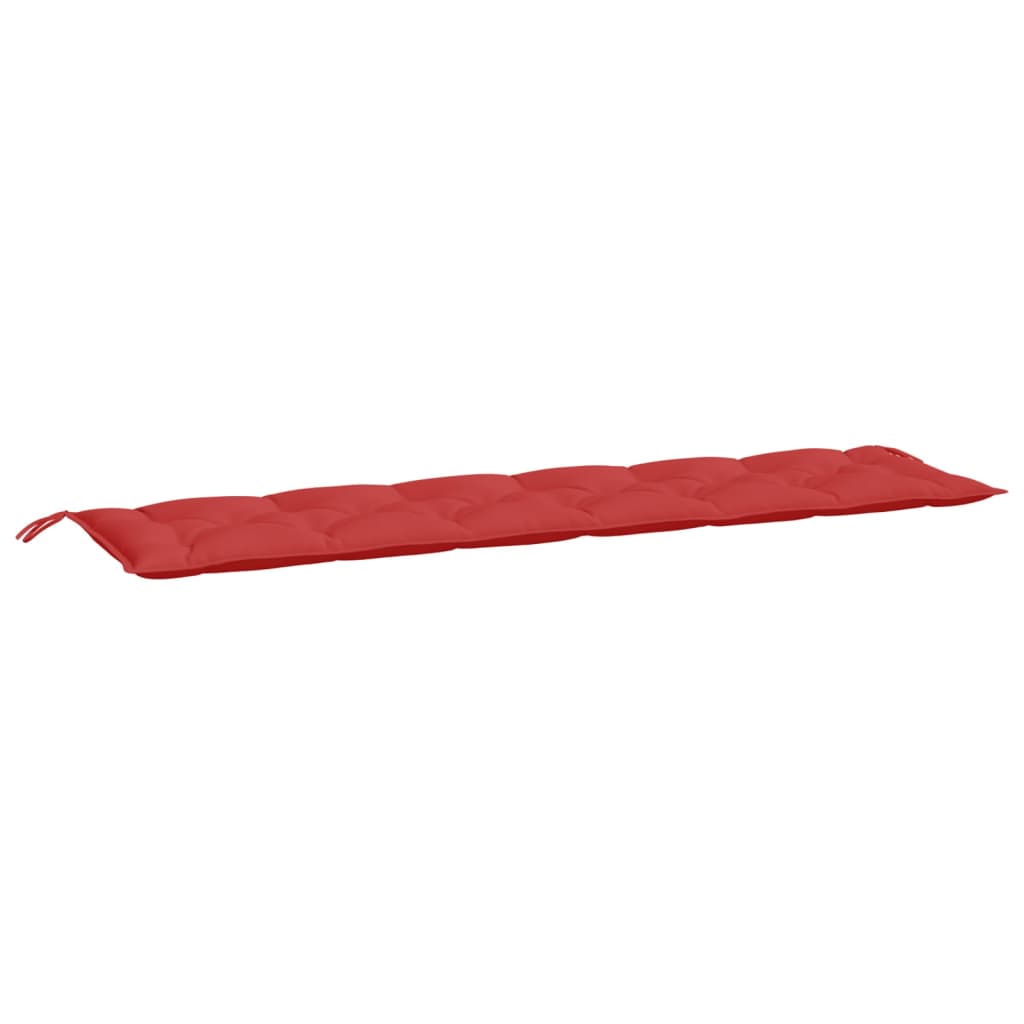 Cuscino per Panca Rosso 200x50x7 cm in Tessuto Oxford | homemem39