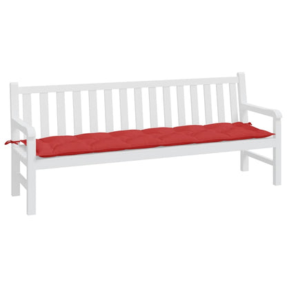 Cuscino per Panca Rosso 200x50x7 cm in Tessuto Oxford | homemem39