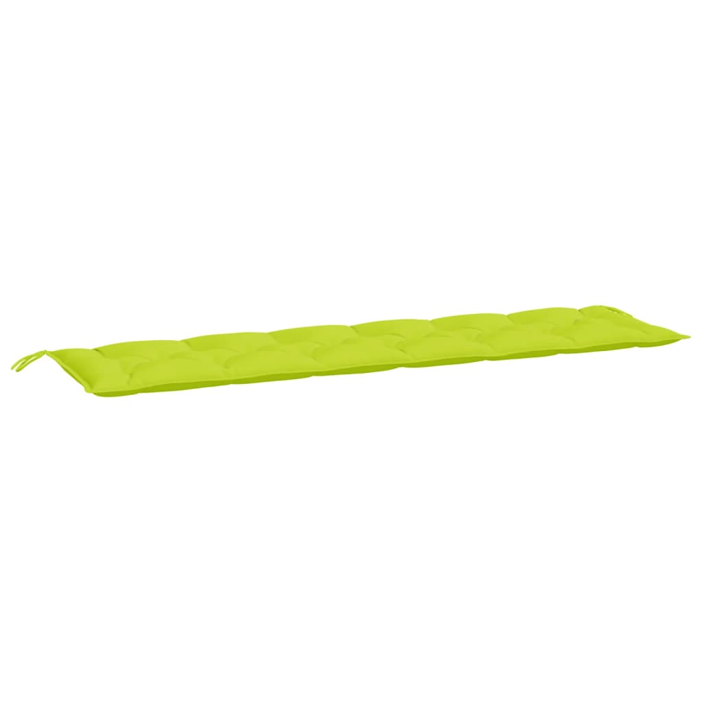 Cuscino per Panca Verde Intenso 200x50x7 cm in Tessuto Oxford | homemem39