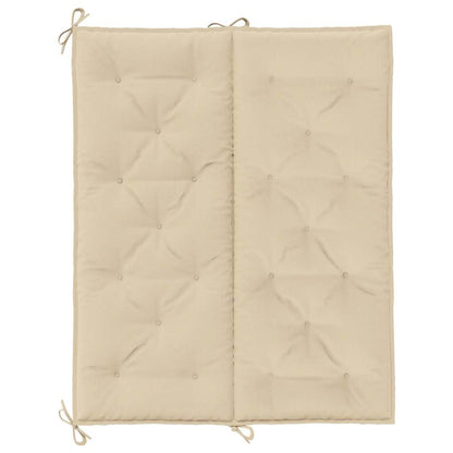 Cuscino per Panca Beige 120x(50+50)x7 cm in Tessuto Oxford - homemem39