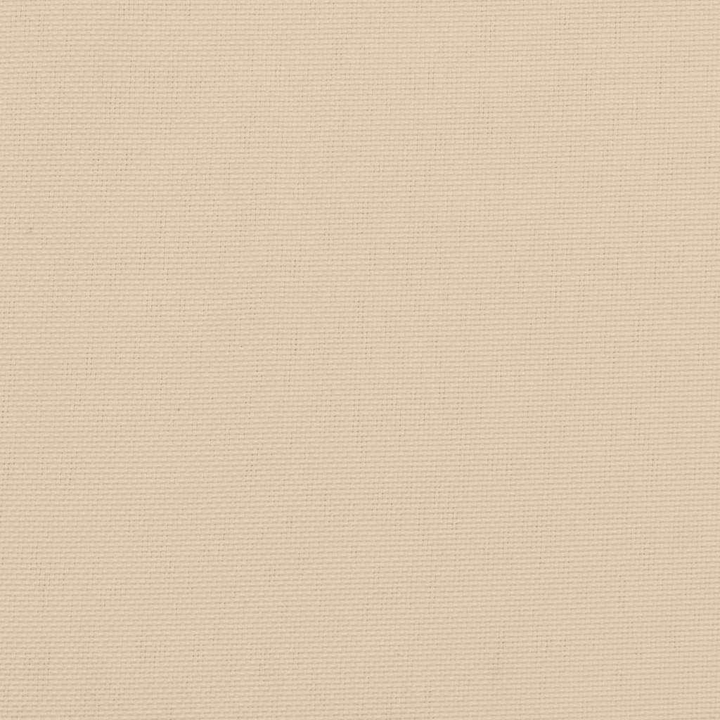 Cuscino per Panca Beige 120x(50+50)x7 cm in Tessuto Oxford - homemem39